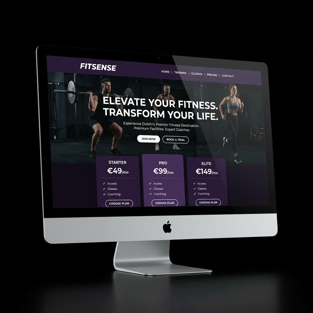 FitSense Fitness Hub — Design & Development